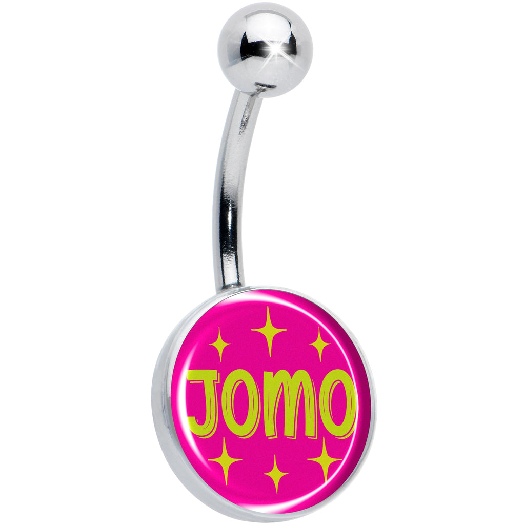 BodyCandy Pink JOMO Belly Ring by Onyx O — main product shot