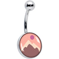 BodyCandy Mountain Sunrise Belly Ring by Onyx O — main product shot
