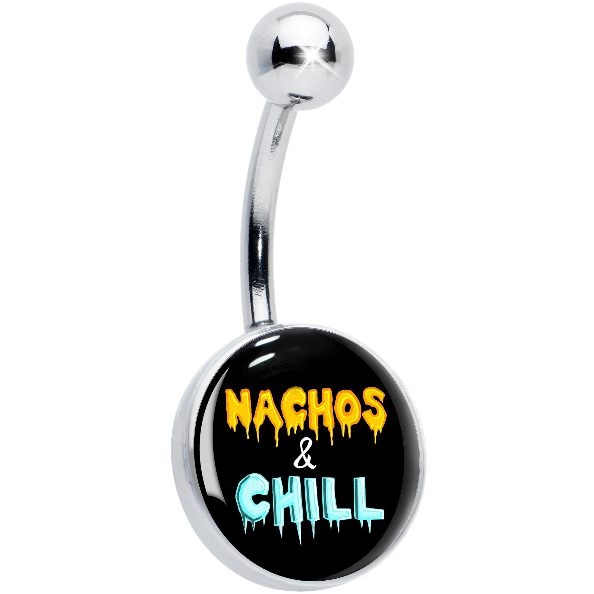 BodyCandy Nachos and Chill Belly Ring by Onyx O — main product shot