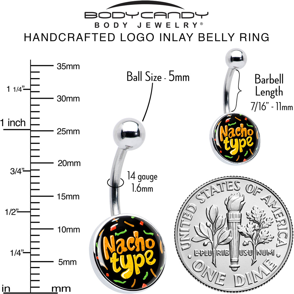 BodyCandy Nacho Type Belly Ring by Onyx O — alternative angle