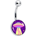 BodyCandy Style Space Invasion UFO Belly Ring by Onyx O — main product shot