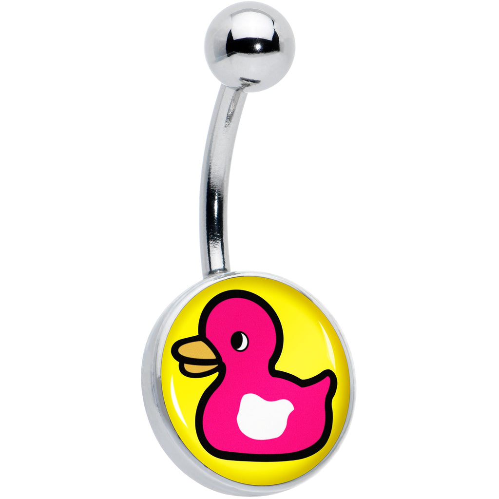 BodyCandy Pink Ducky Belly Ring by Onyx O — main product shot