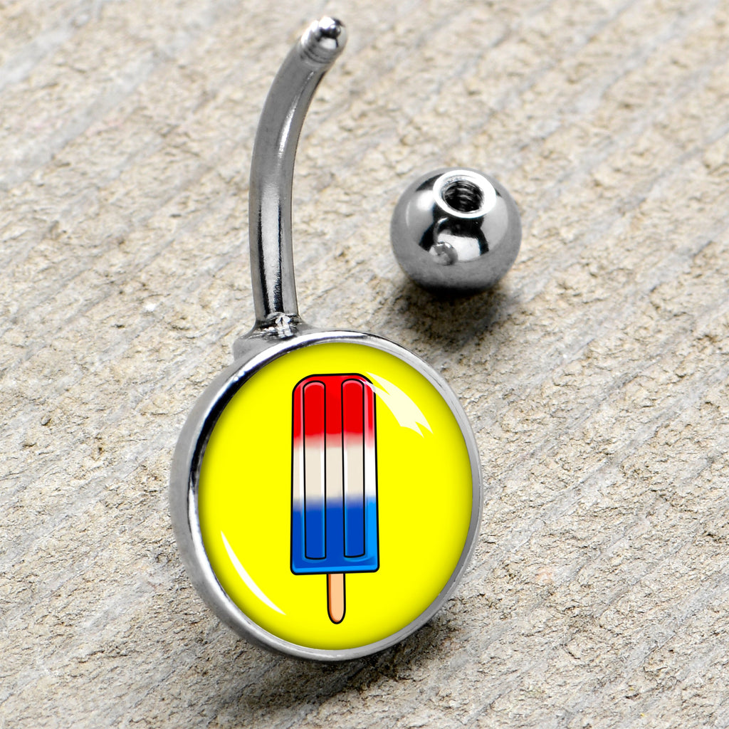 BodyCandy Popsicle Treat Belly Ring by Onyx O — side view