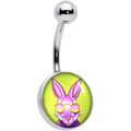BodyCandy Cool Shades Bunny Belly Ring by Onyx O — main product shot