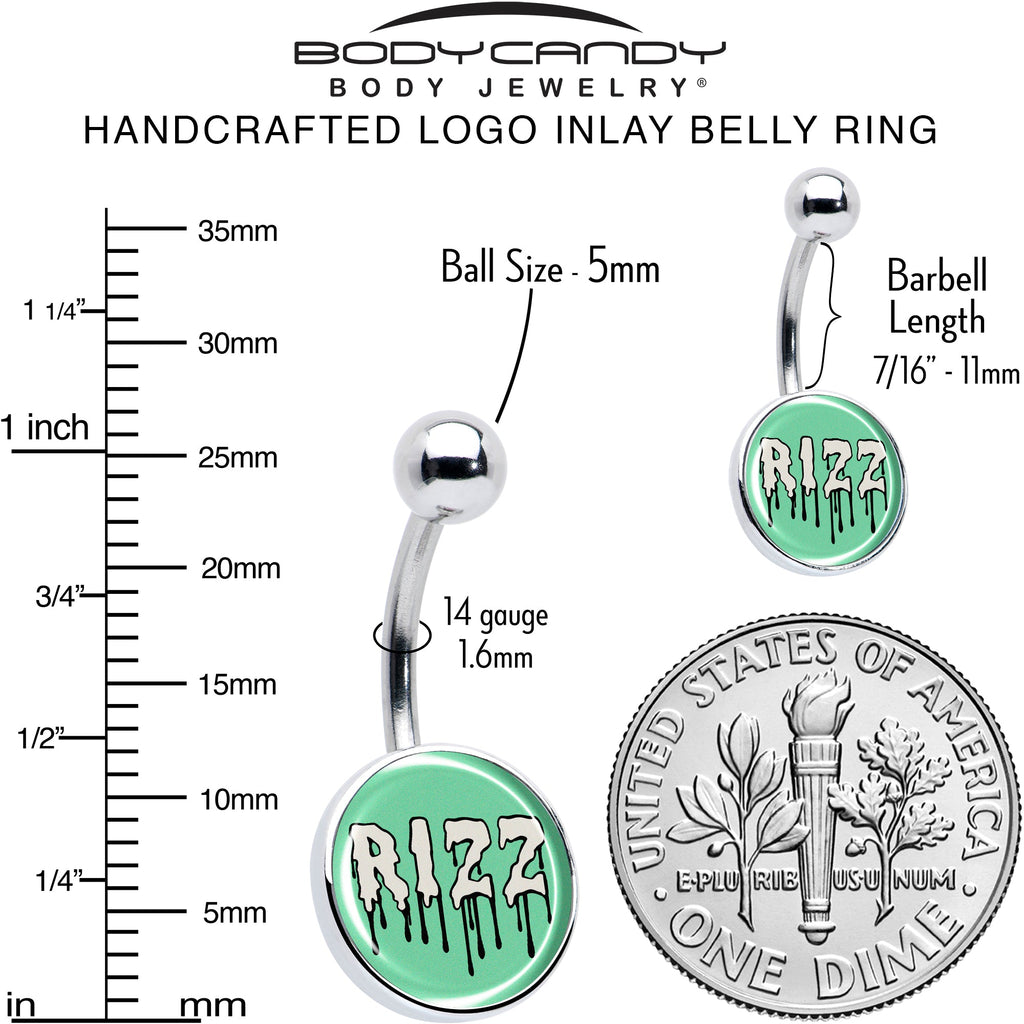 BodyCandy RIZZ Belly Ring by Onyx O — alternative angle