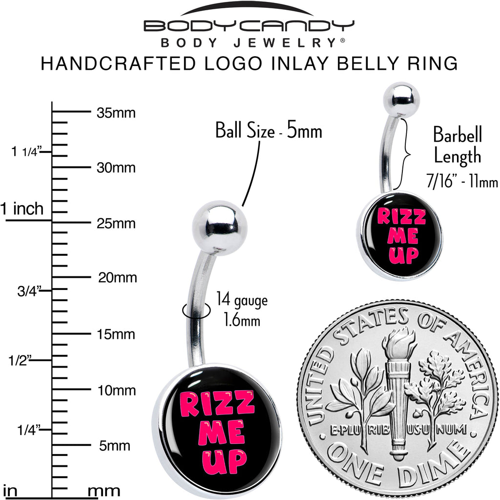 BodyCandy RIZZ ME UP Belly Ring by Onyx O — alternative angle