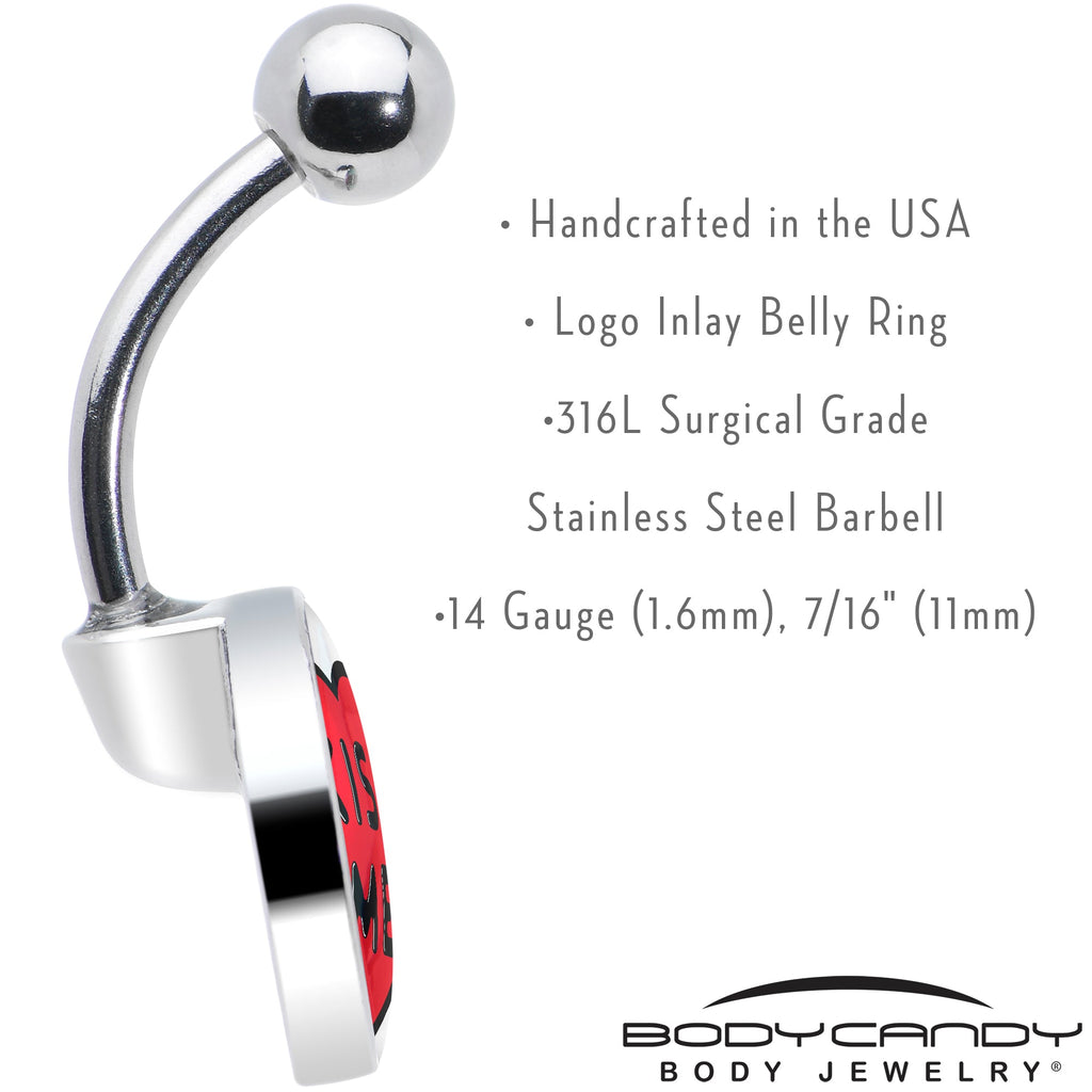 BodyCandy Shark in a Hoodie Belly Ring by Onyx O — in-use photo