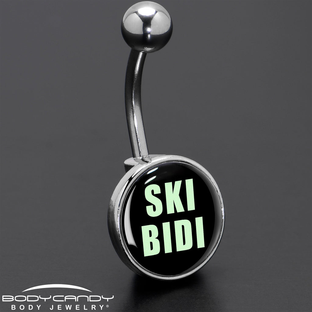 BodyCandy SKIBIDI Belly Ring by Onyx O — size reference