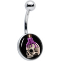 BodyCandy Burning Skull Candle Belly Ring by Onyx O — main product shot