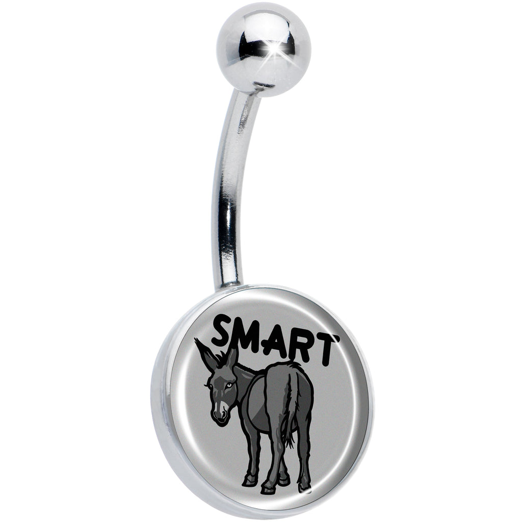 BodyCandy Donkey Smart Ass Belly Ring by Onyx O — main product shot