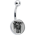 BodyCandy Donkey Smart Ass Belly Ring by Onyx O — main product shot
