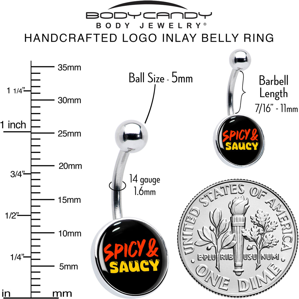 BodyCandy Spicy and Saucy Belly Ring by Onyx O — alternative angle