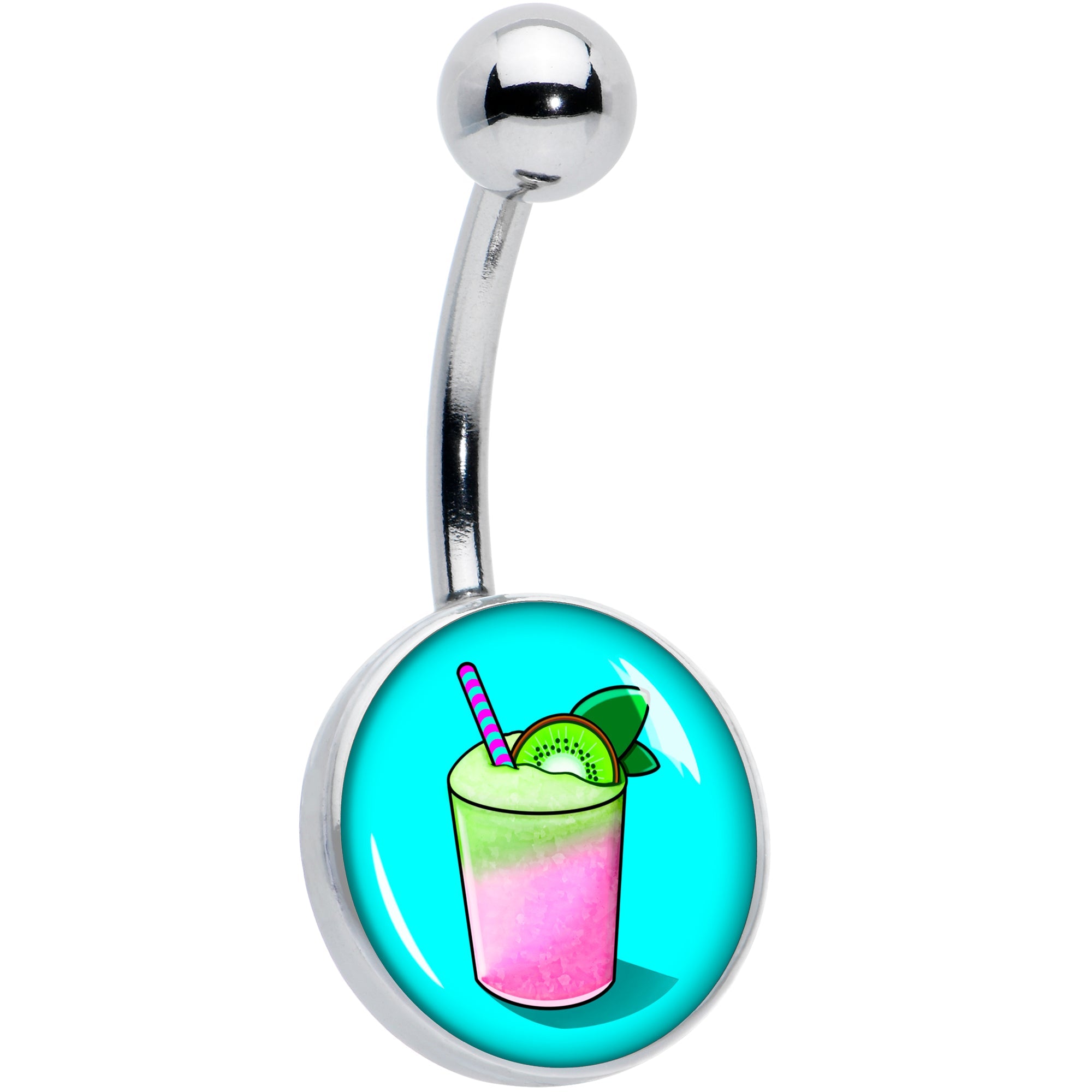 BodyCandy Summer Drink Belly Ring by Onyx O — main product shot