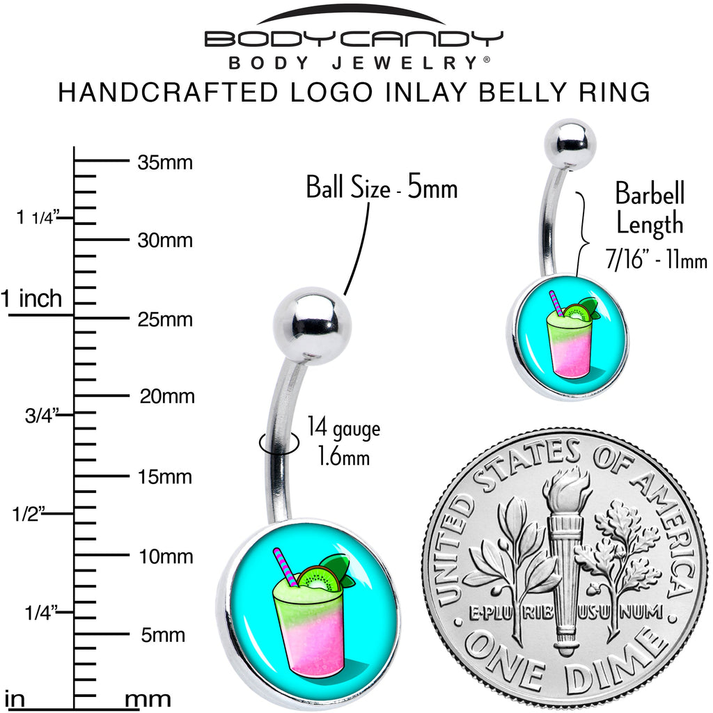 BodyCandy Summer Drink Belly Ring by Onyx O — alternative angle
