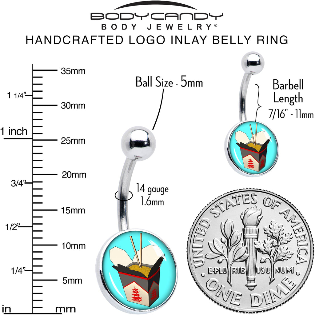 BodyCandy Chinese Take Out Belly Ring by Onyx O — alternative angle