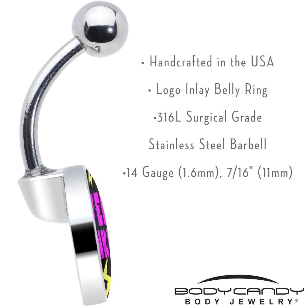 BodyCandy Over Thinker Impact Belly Ring by Onyx O — in-use photo