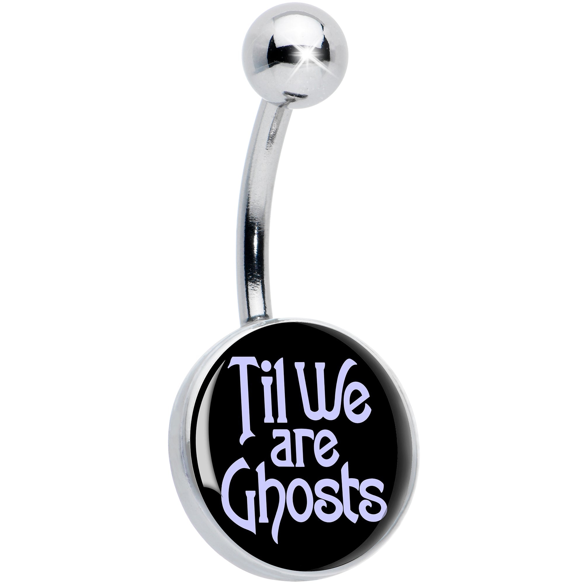 BodyCandy Til We are Ghosts Belly Ring by Onyx O — main product shot