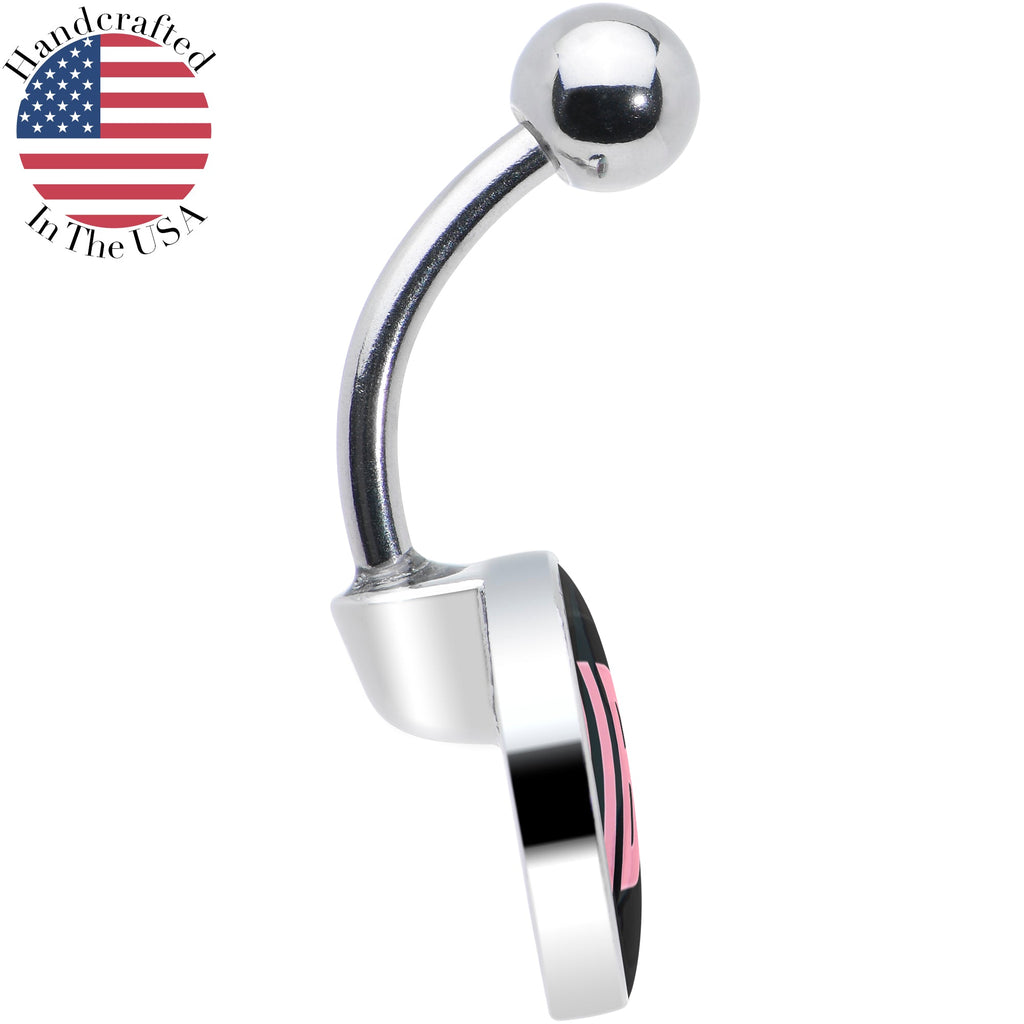 BodyCandy Vibe Belly Ring by Onyx O — in-use photo