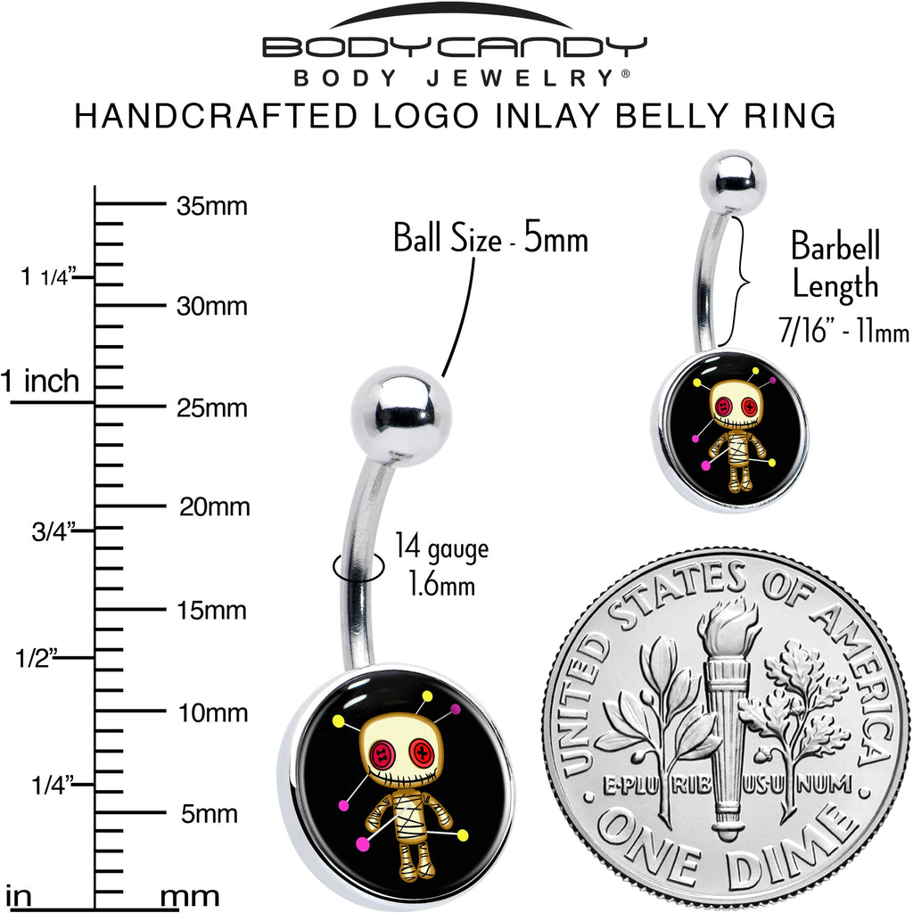 BodyCandy Voodoo Doll Belly Ring by Onyx O — alternative angle
