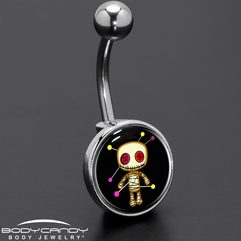 BodyCandy Voodoo Doll Belly Ring by Onyx O — size reference