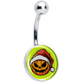 BodyCandy Christmas Holiday Santa Hat Pumpkin Belly Ring by Onyx O — main product shot