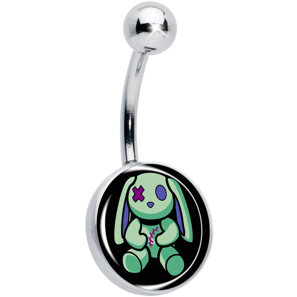 BodyCandy Zombie Bunny Belly Ring by Onyx O — main product shot
