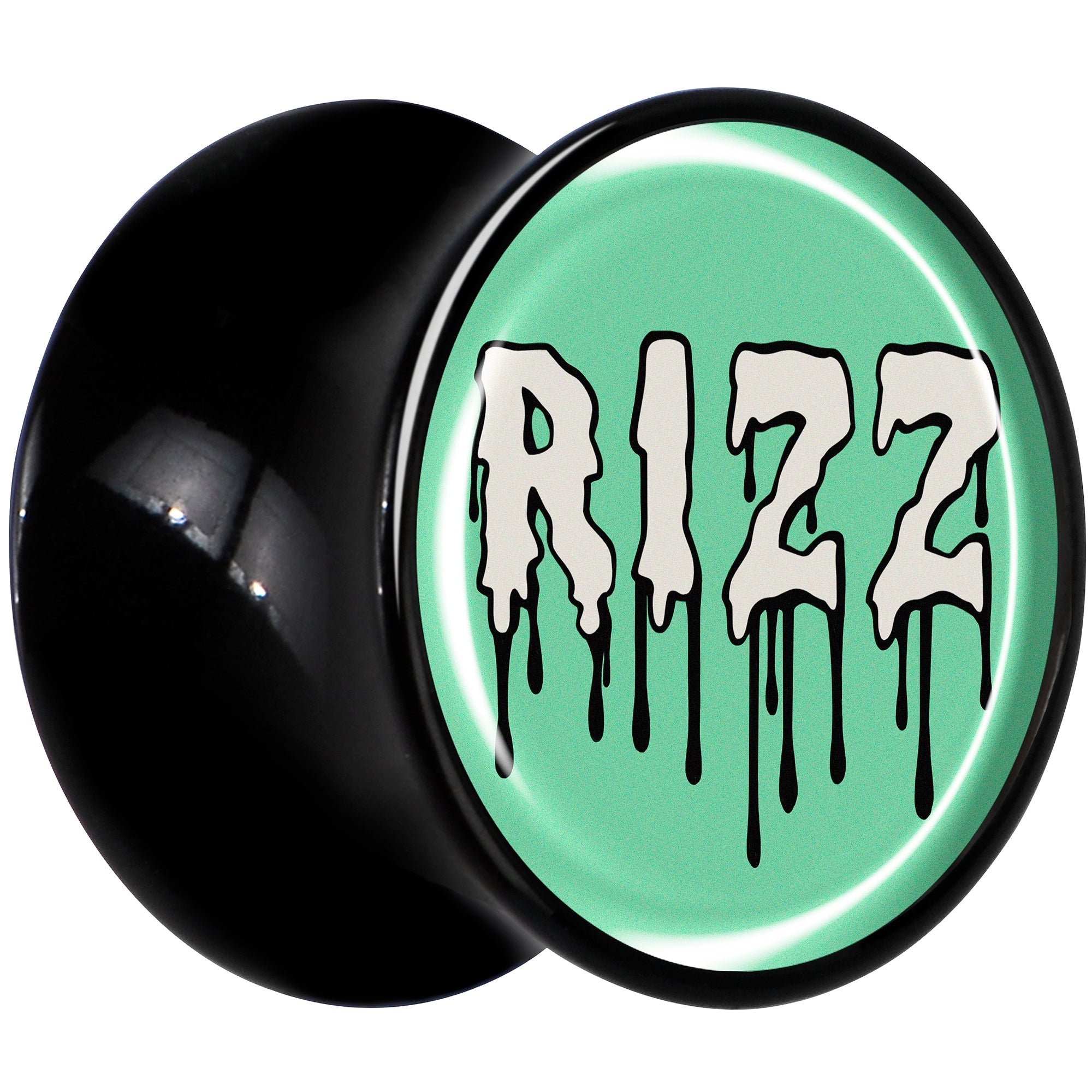 BodyCandy RIZZ Black Acrylic Saddle Plug Set by Onyx O — lifestyle context