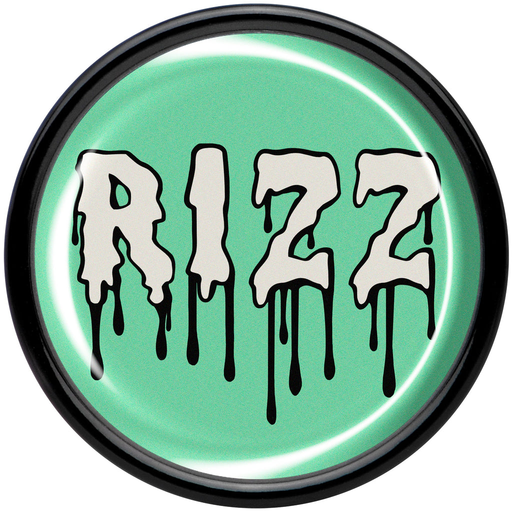 BodyCandy RIZZ Black Acrylic Saddle Plug Set by Onyx O — side view