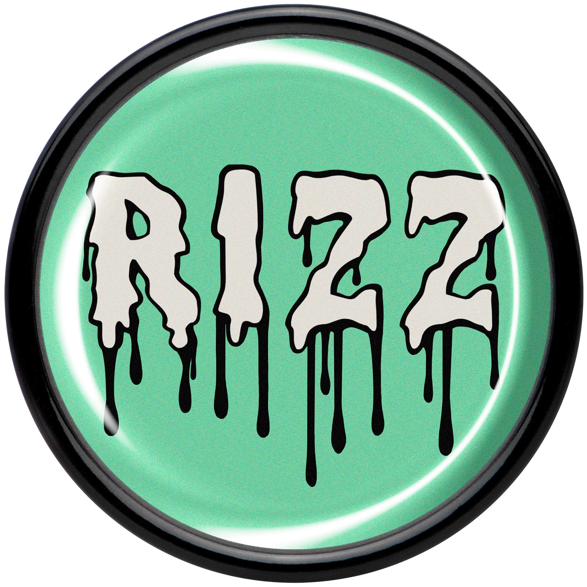 BodyCandy RIZZ Black Acrylic Saddle Plug Set by Onyx O — side view