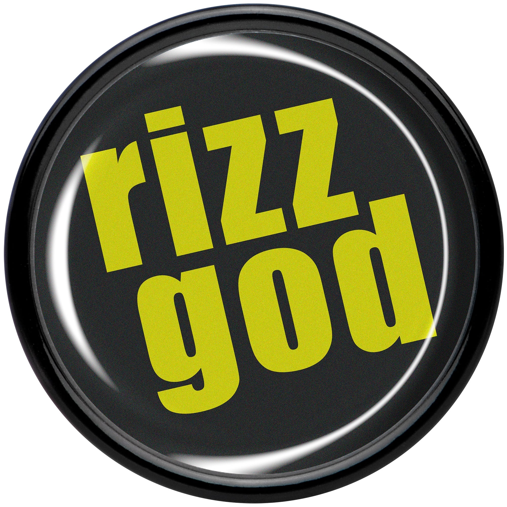 BodyCandy RIZZ GOD Black Acrylic Saddle Plug Set by Onyx O — side view