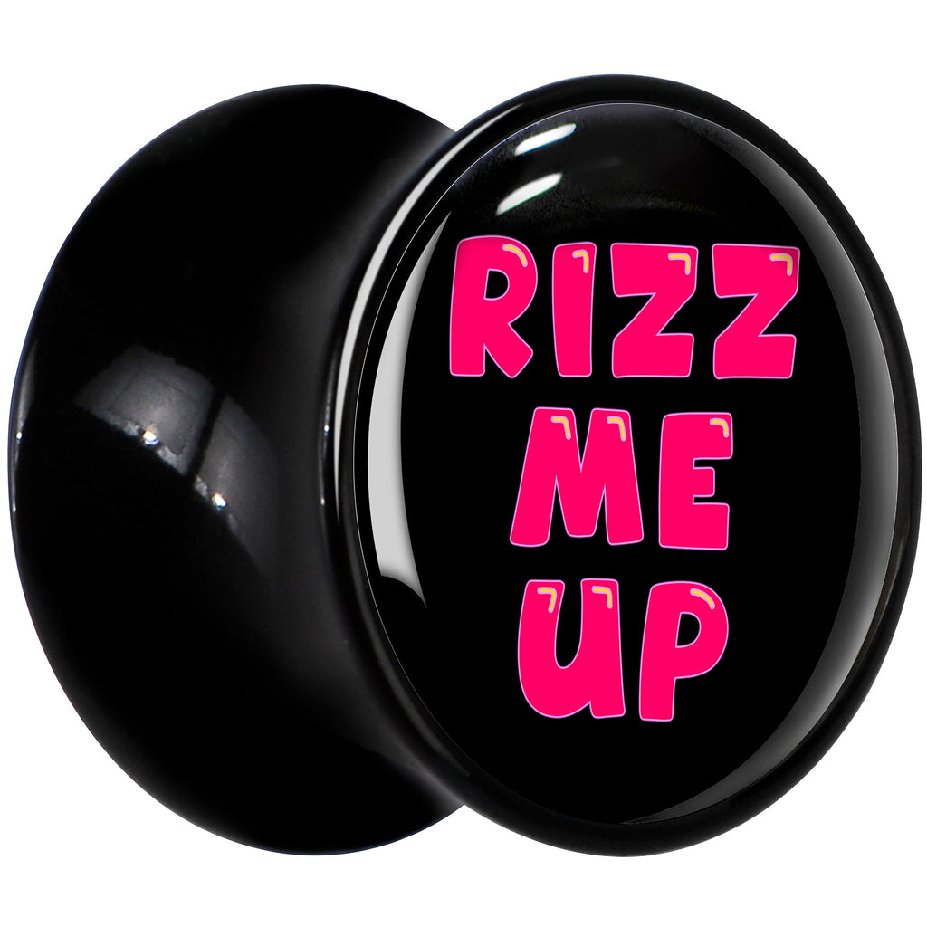 BodyCandy RIZZ ME UP Black Acrylic Saddle Plug Set by Onyx O — lifestyle context