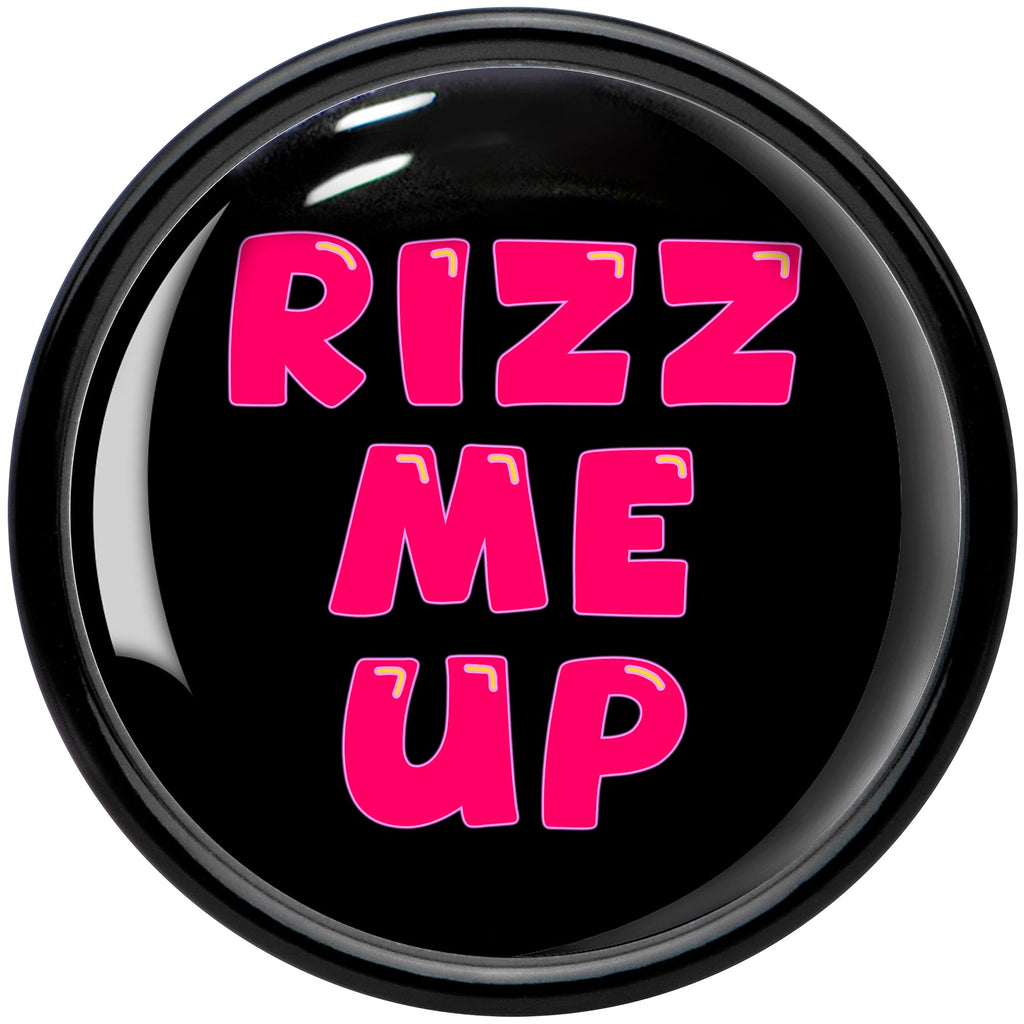 BodyCandy RIZZ ME UP Black Acrylic Saddle Plug Set by Onyx O — side view