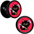 BodyCandy Stabby Cat Black Acrylic Saddle Plug Set by Onyx O — lifestyle context