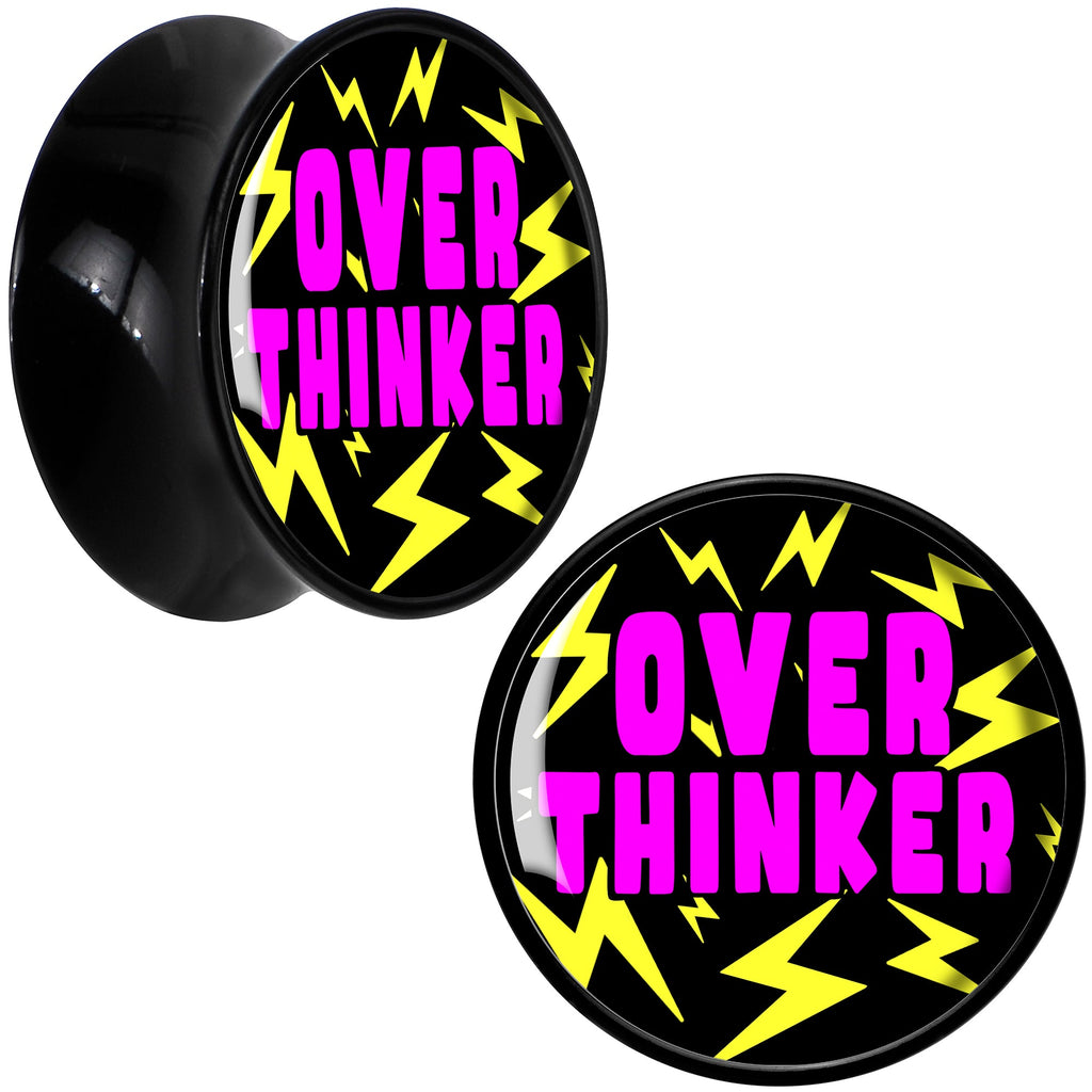 BodyCandy Over Thinker Impact Black Acrylic Saddle Plug Set by Onyx O — packaging