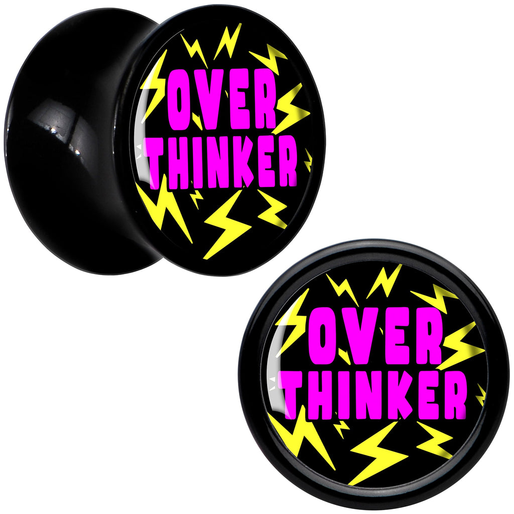 BodyCandy Over Thinker Impact Black Acrylic Saddle Plug Set by Onyx O — lifestyle context