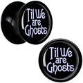 BodyCandy Til We are Ghosts Black Acrylic Saddle Plug Set by Onyx O — color detail