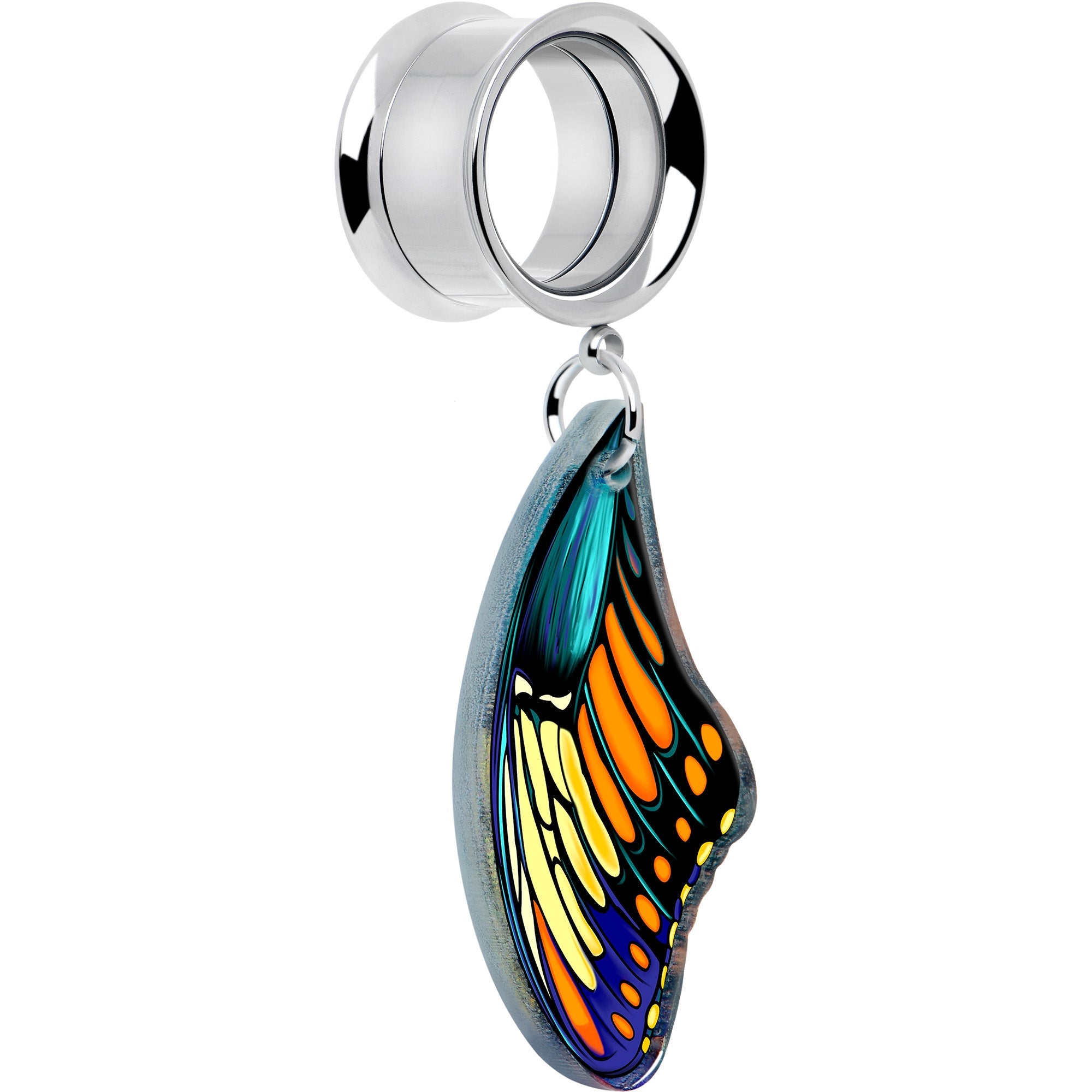 BodyCandy Wing of Butterfly Tunnels Dangle Plug Set by Onyx O — lifestyle context