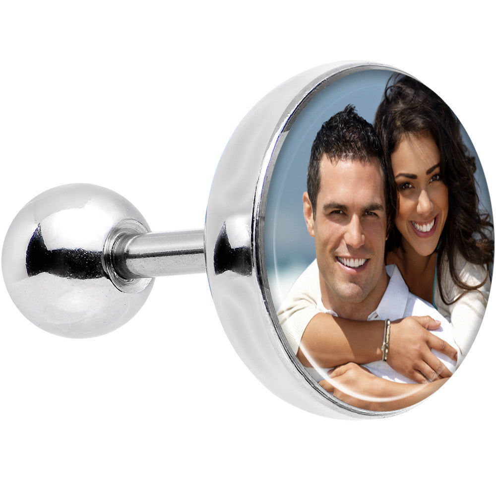 BodyCandy Custom Full Color Photo Tragus Cartilage Earring — color detail
