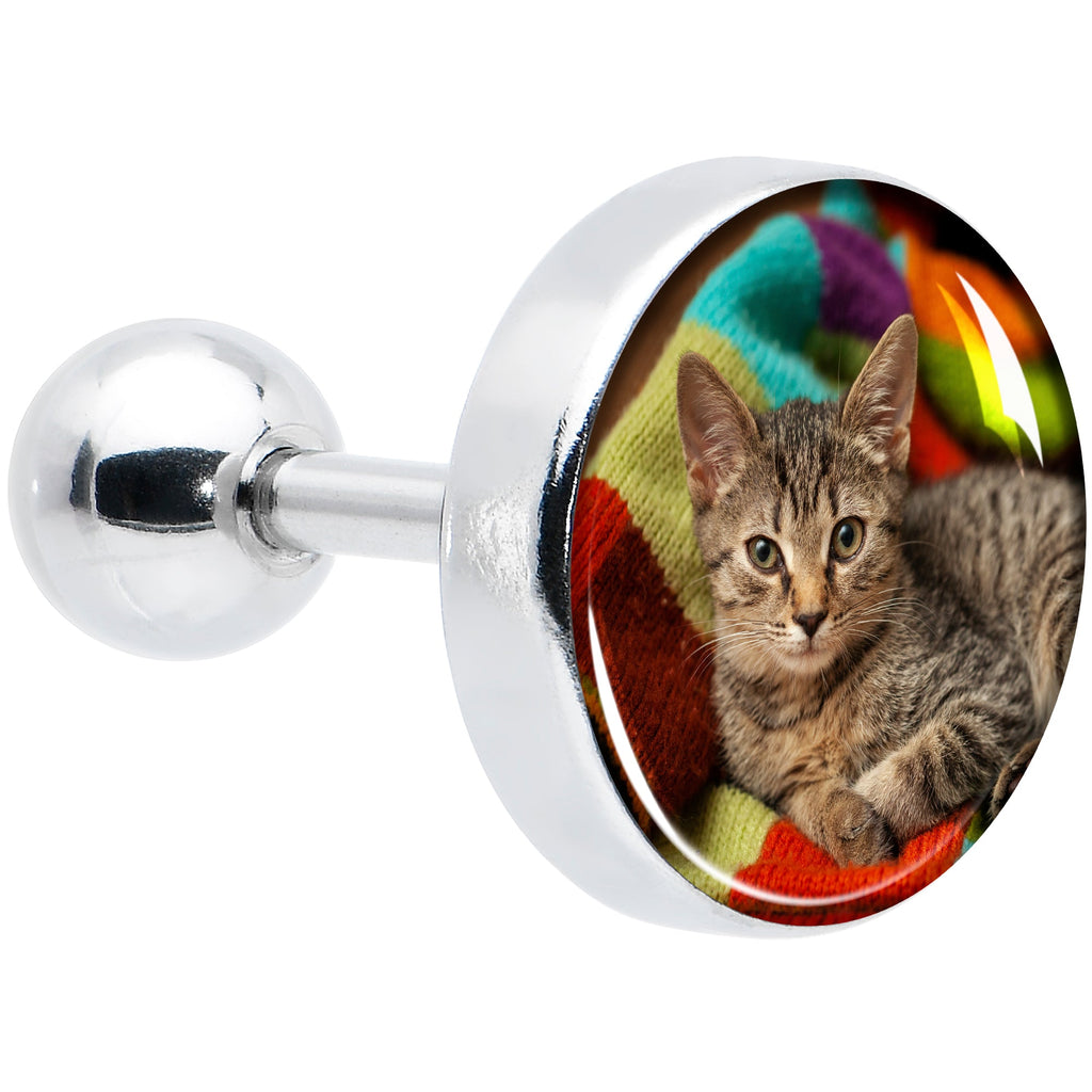 BodyCandy Custom Full Color Photo Tragus Cartilage Earring — main product shot