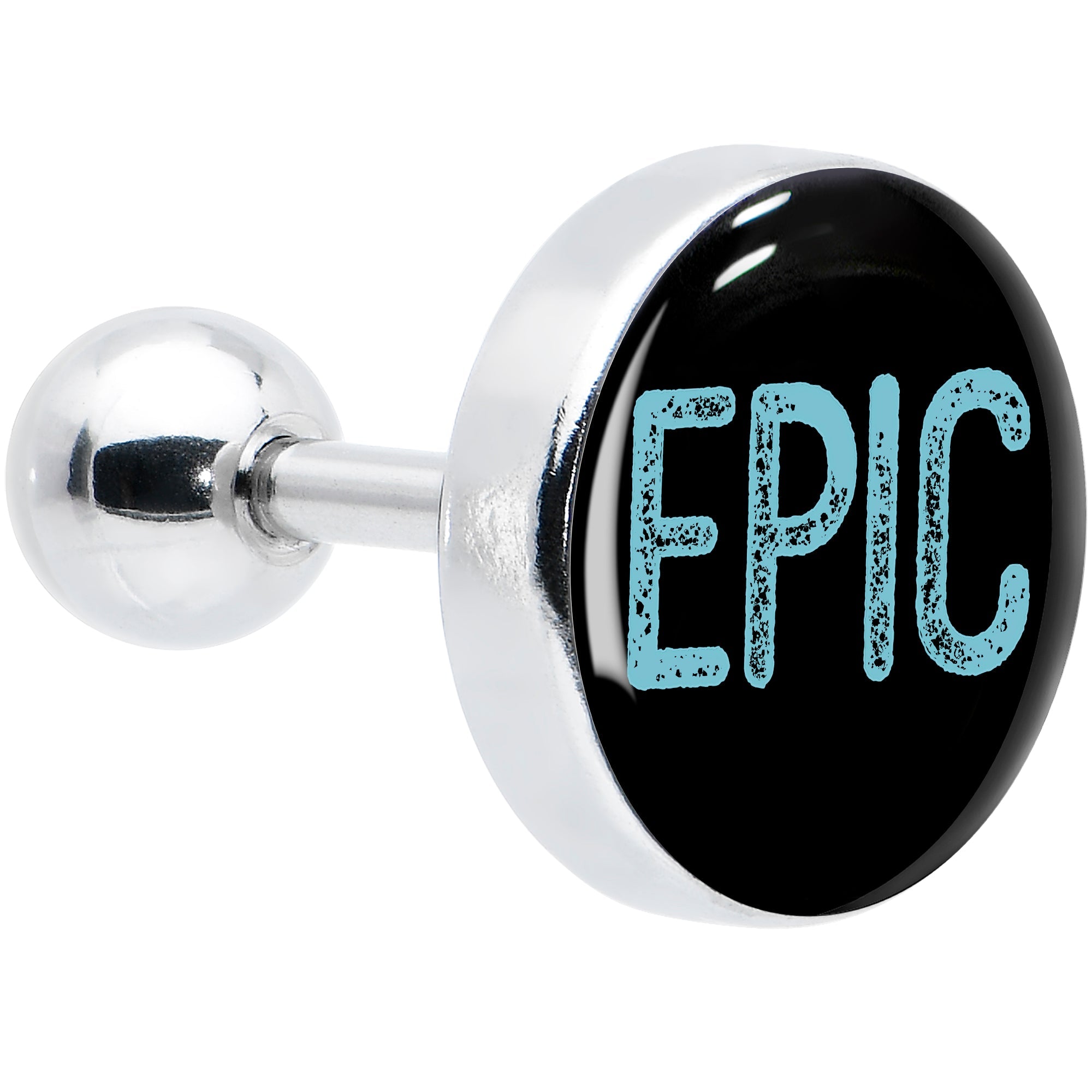 BodyCandy 16G 1/4 Epic Blue Cartilage Tragus Earring — main product shot