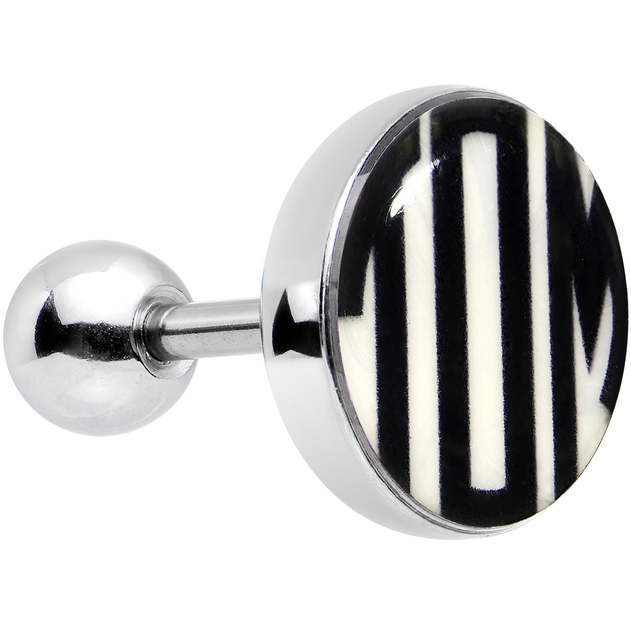 BodyCandy 16G 1/4 Custom Glow in the Dark Initial Tragus Cartilage Earring — lifestyle context