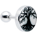 BodyCandy 16G Glow in the Dark Tree of Life Tragus Cartilage Earring by Onyx O — main product shot