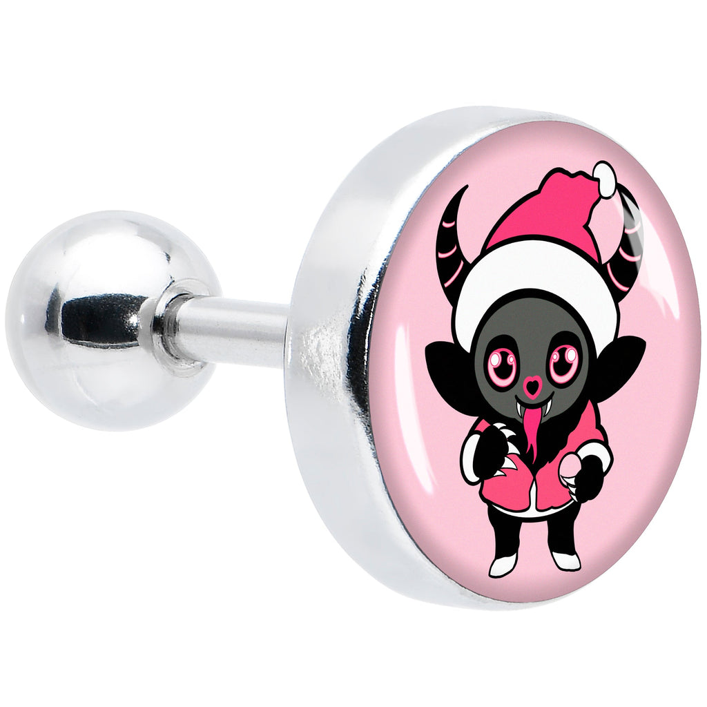 BodyCandy 16G 1/4 Krampus Cutie Tragus Cartilage Earring by Onyx O — main product shot