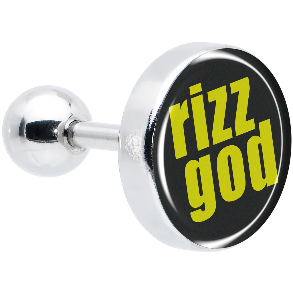 BodyCandy RIZZ GOD Tragus Cartilage Earring by Onyx O — main product shot