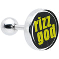 BodyCandy RIZZ GOD Tragus Cartilage Earring by Onyx O — main product shot