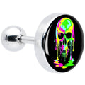 BodyCandy 16G 1/4 Ultra Bright Melting Skull Tragus Cartilage Earring by Onyx O — main product shot