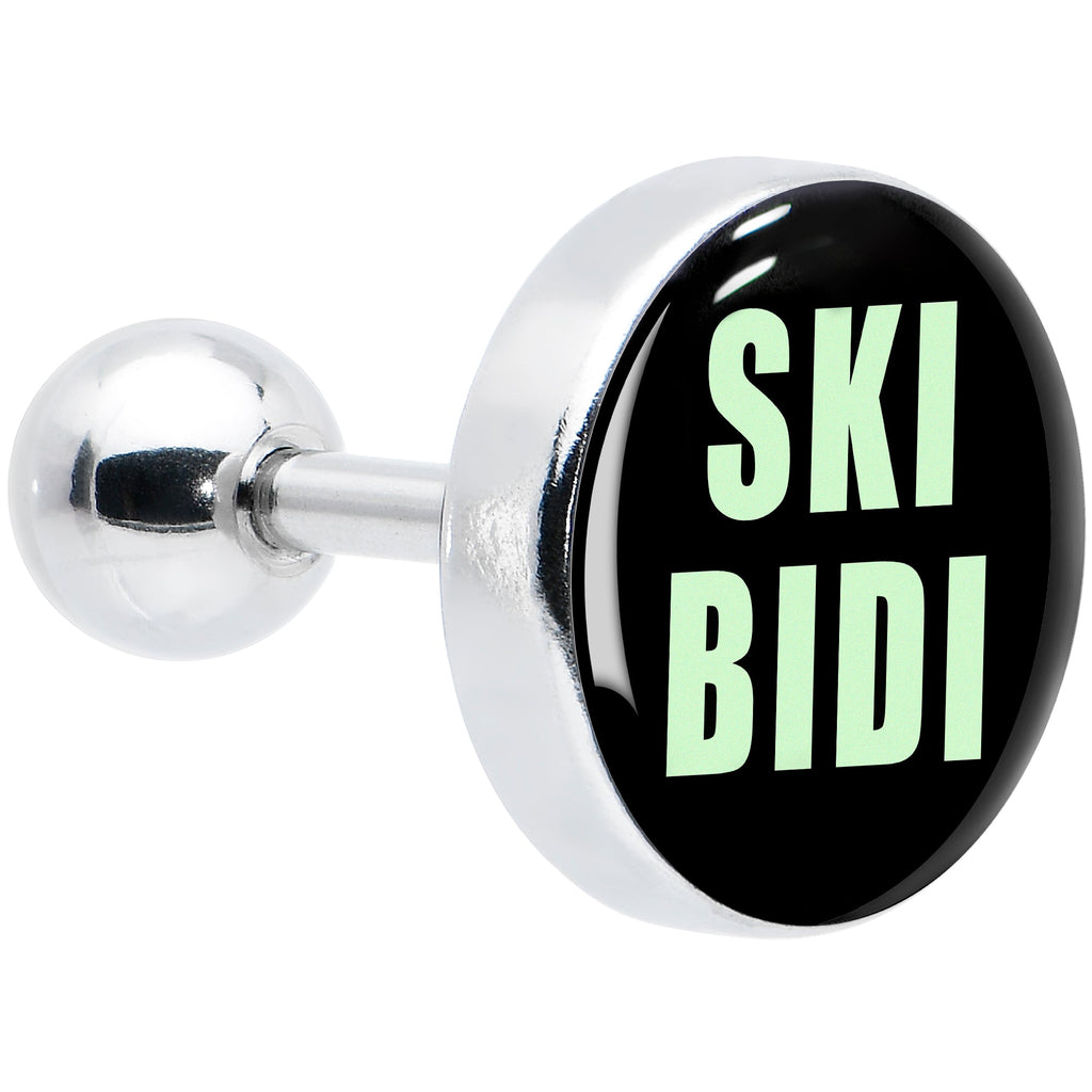 BodyCandy 16G 1/4 SKIBIDI Cartilage Tragus Earring by Onyx O — main product shot