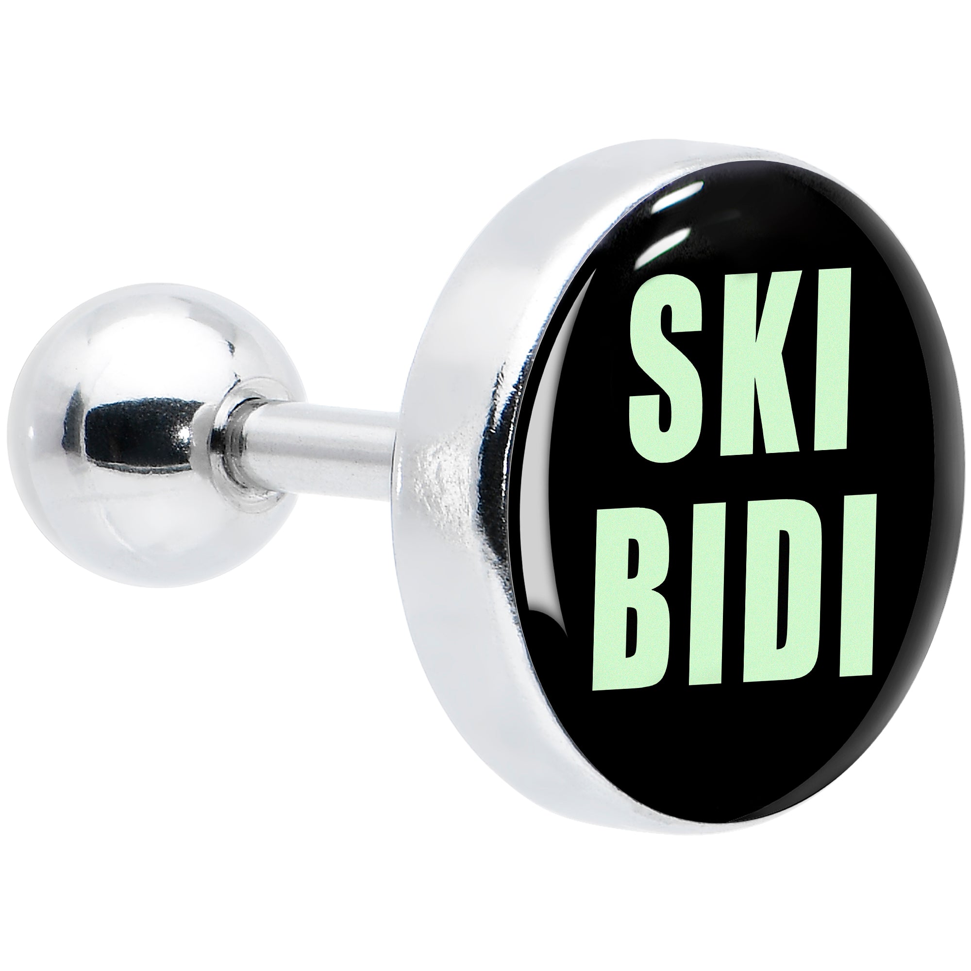 BodyCandy 16G 1/4 SKIBIDI Cartilage Tragus Earring by Onyx O — main product shot