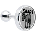 BodyCandy 16G 1/4 Donkey Smart Ass Tragus Cartilage Earring by Onyx O — main product shot