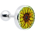 BodyCandy Blossom Creation Yellow Sunflower Tragus Cartilage Earring by Onyx O — main product shot